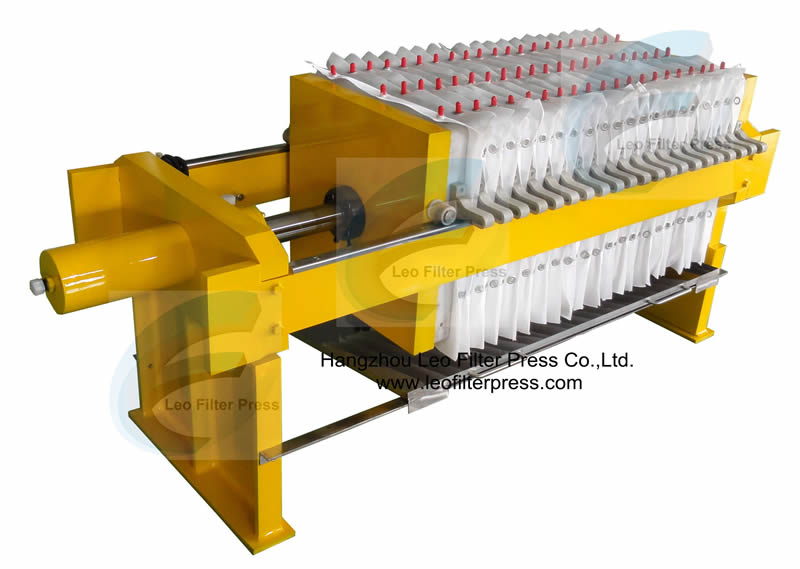 Leo Filter Press 400 Manual Hydraulic Full Manual Operation Filter Press(Small Size Filter Press)